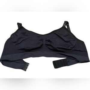 NWOT Women's Black Nursing Bra Size XXL